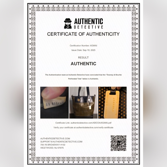 Dooney & Bourke Vintage  Made in USA Cabriolet Bucket Bag - Picture 16 of 16